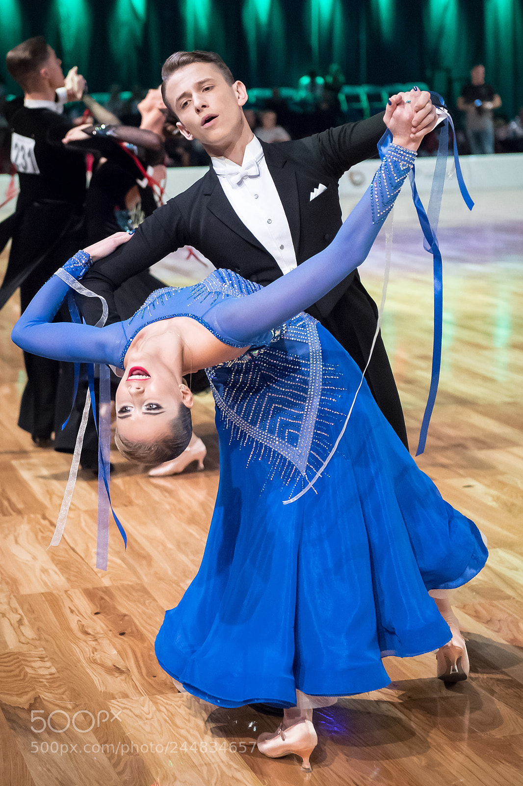 Nikon D5 sample photo. Dancers dancing standard dance photography