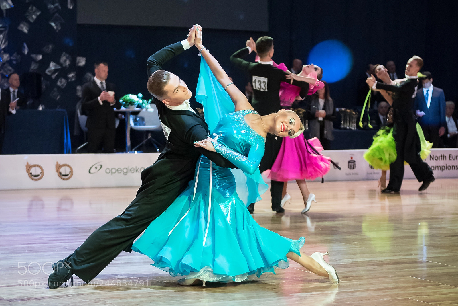 Nikon D5 sample photo. Dancers dancing standard dance photography