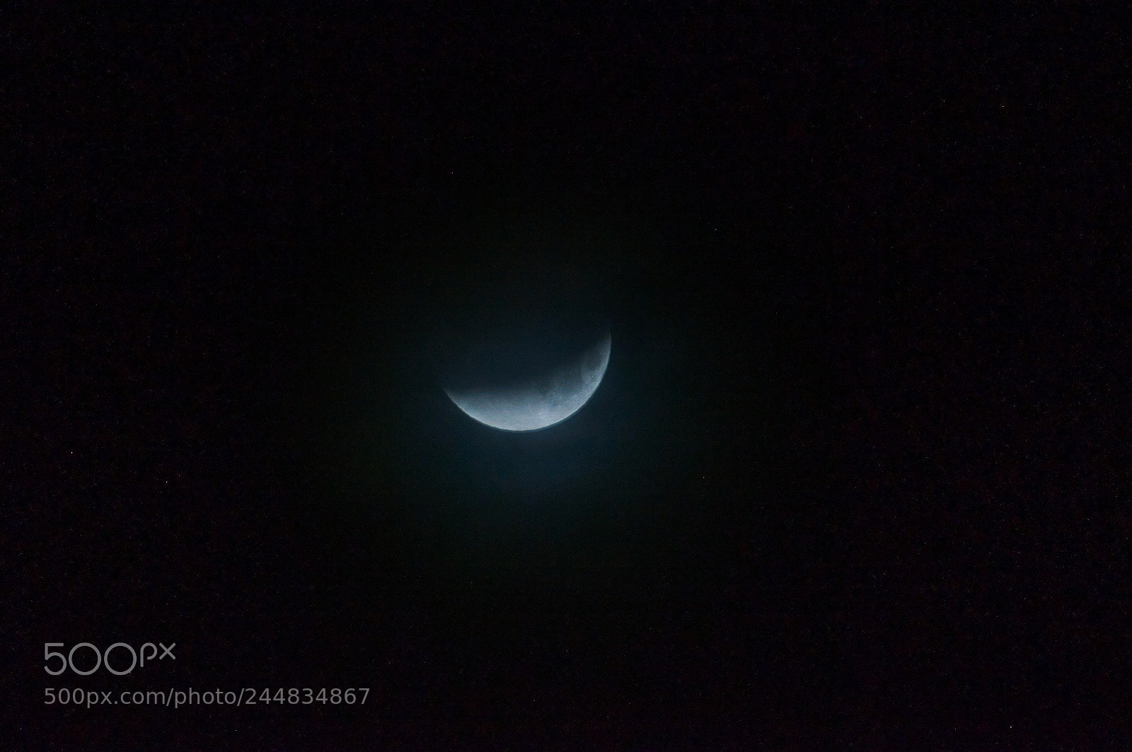 Nikon D300 sample photo. Blue moon 1/31/2018 photography