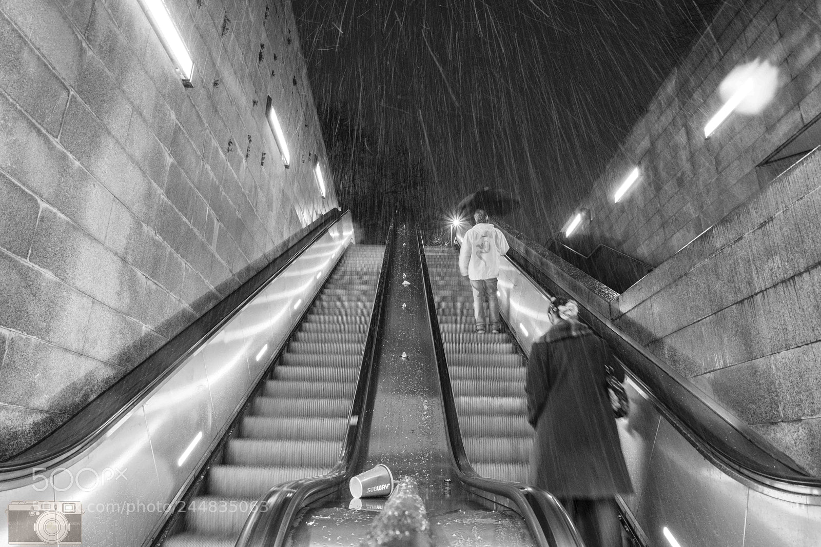 Fujifilm X-T20 sample photo. Subway exit photography