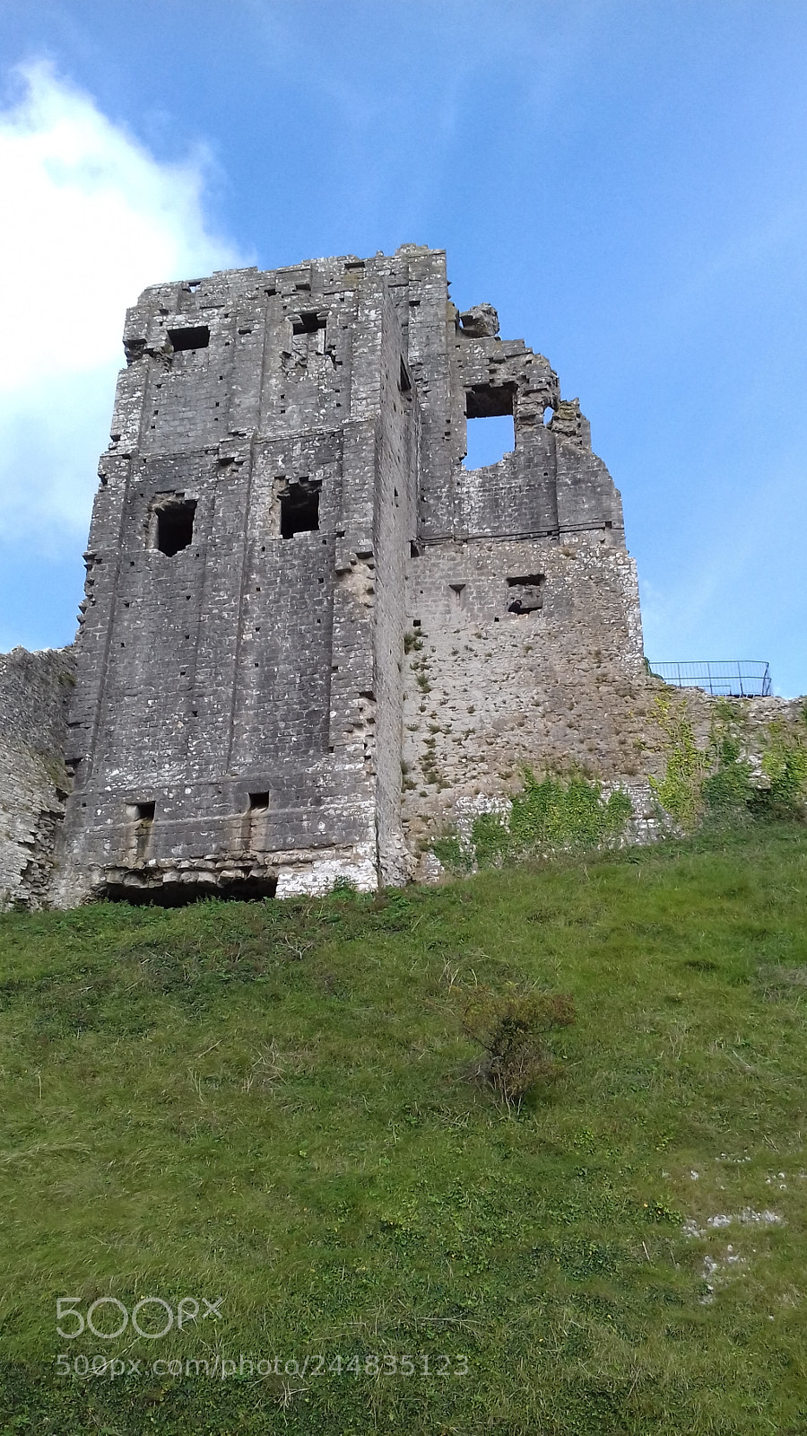 Samsung Galaxy J3(2016) sample photo. Corfe castle photography
