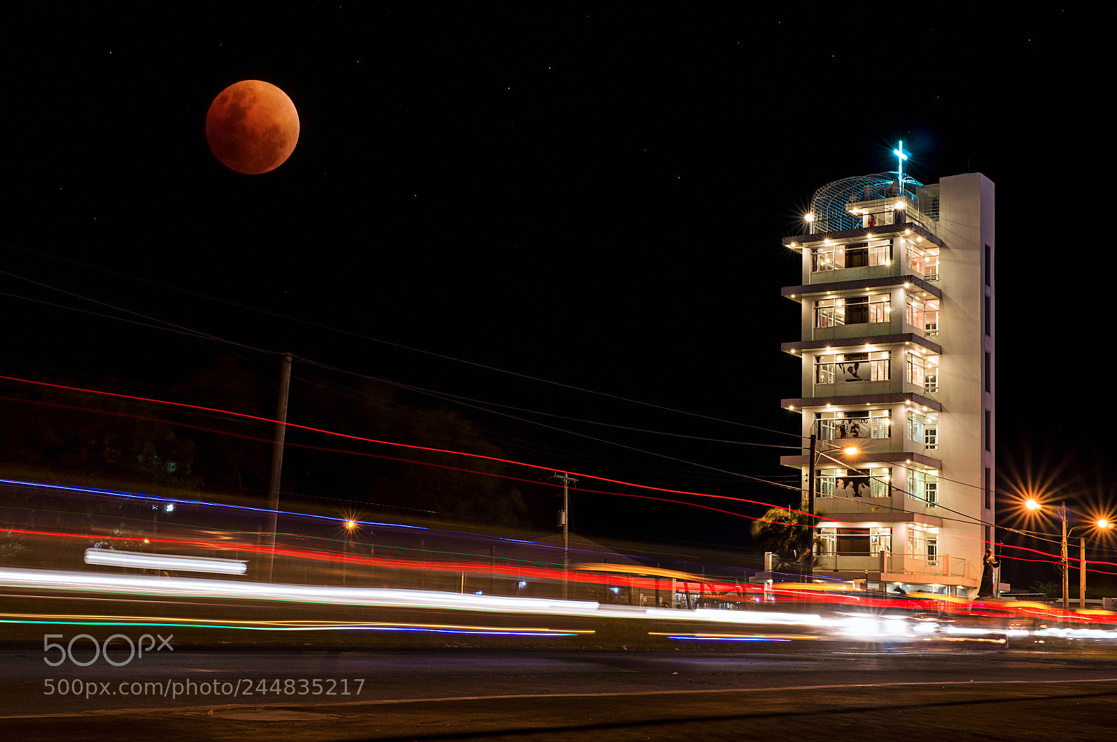 Sony a6300 sample photo. End of my mooning photography