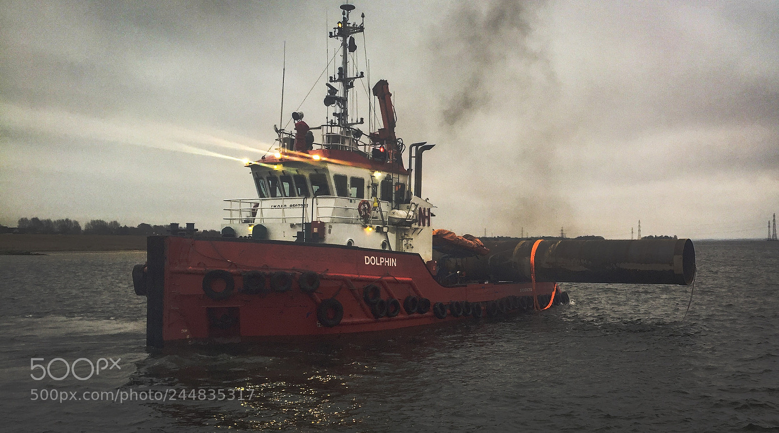 Apple iPhone 6 Plus sample photo. Tugboat photography