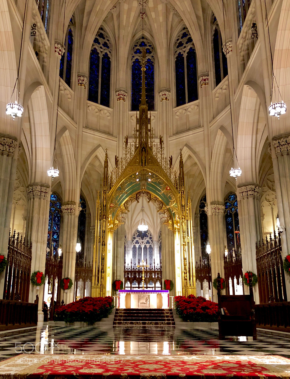 Apple iPhone 8 Plus sample photo. St patrick's cathedral photography