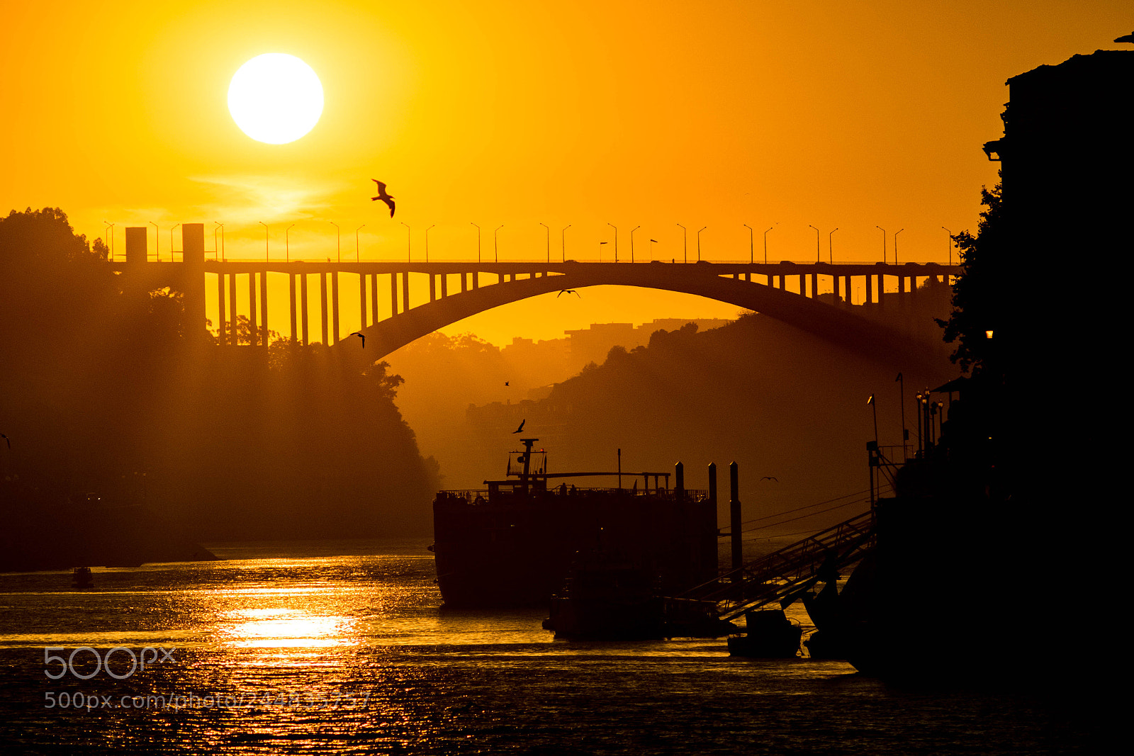 Fujifilm X-T10 sample photo. Sunset bridge photography