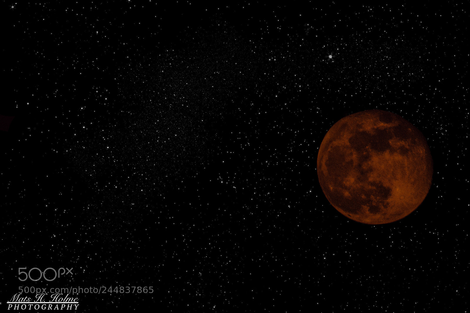 Canon EOS 550D (EOS Rebel T2i / EOS Kiss X4) sample photo. Bloodmoon photography