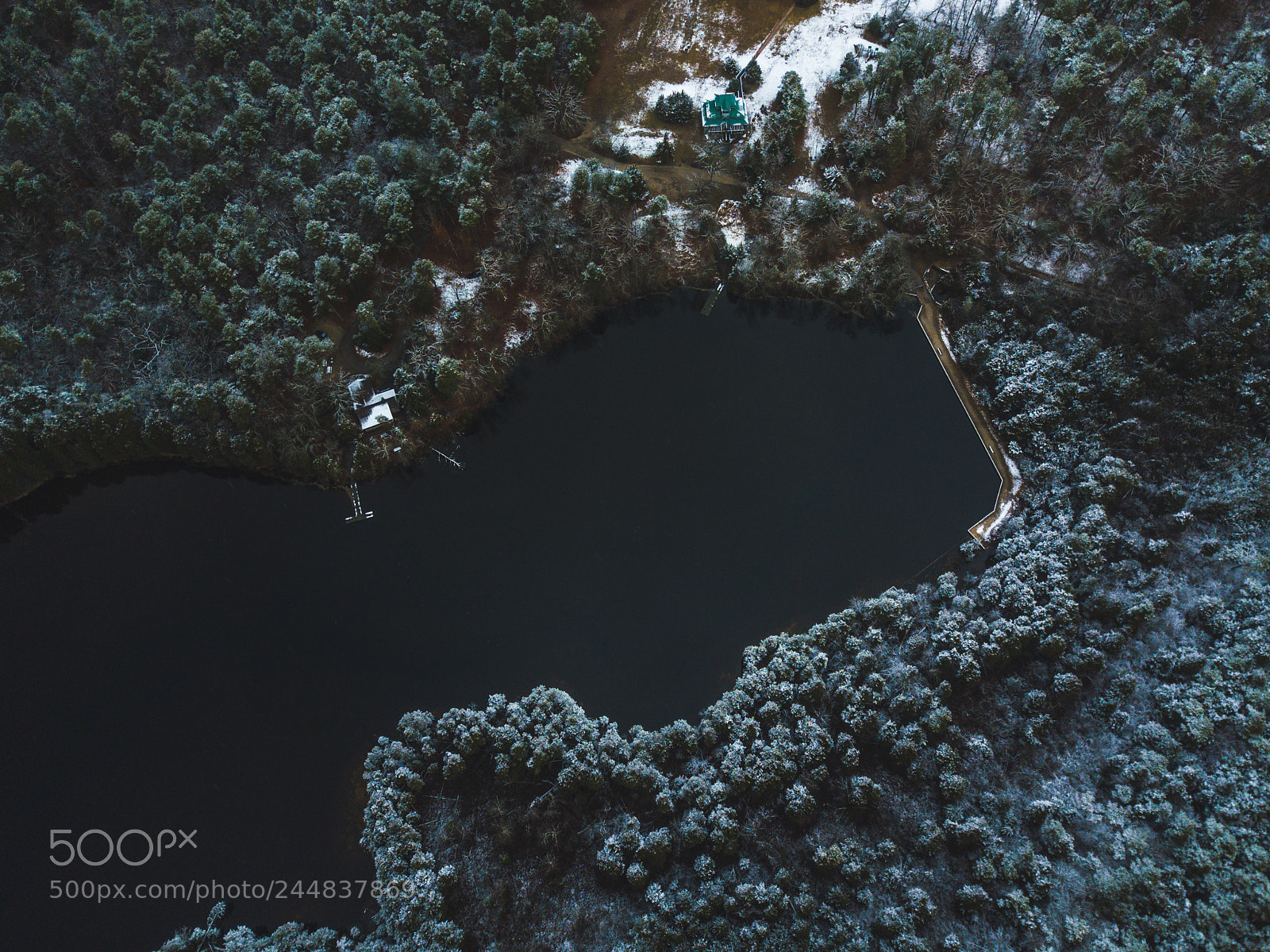 DJI FC220 sample photo. Above the pines photography