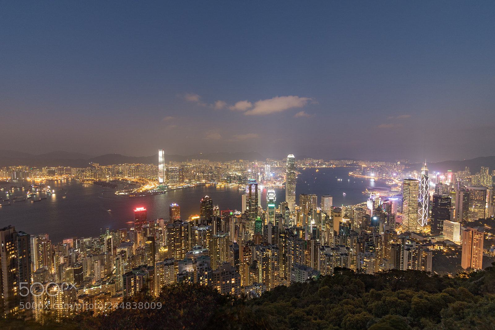 Canon EOS 7D Mark II sample photo. Skyline of hongkong seen photography