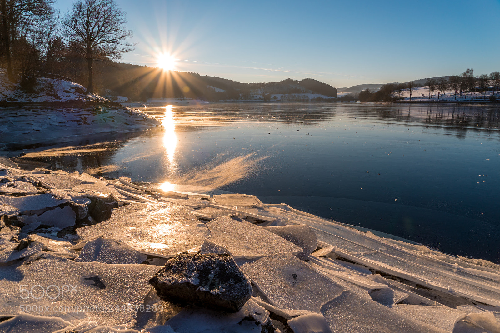 Sony a7 II sample photo. Icebound photography