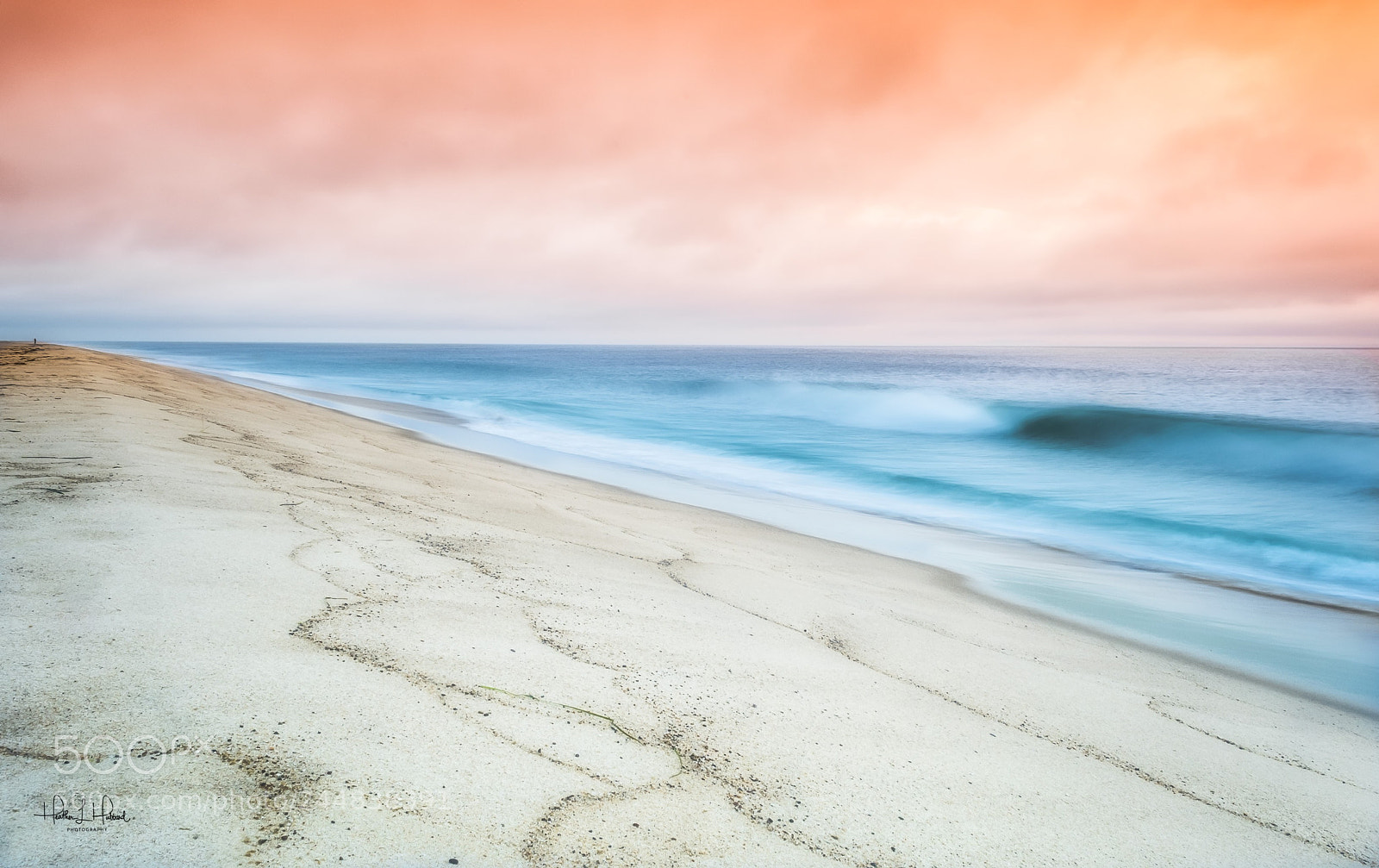 Nikon D810 sample photo. Peach sunrise photography