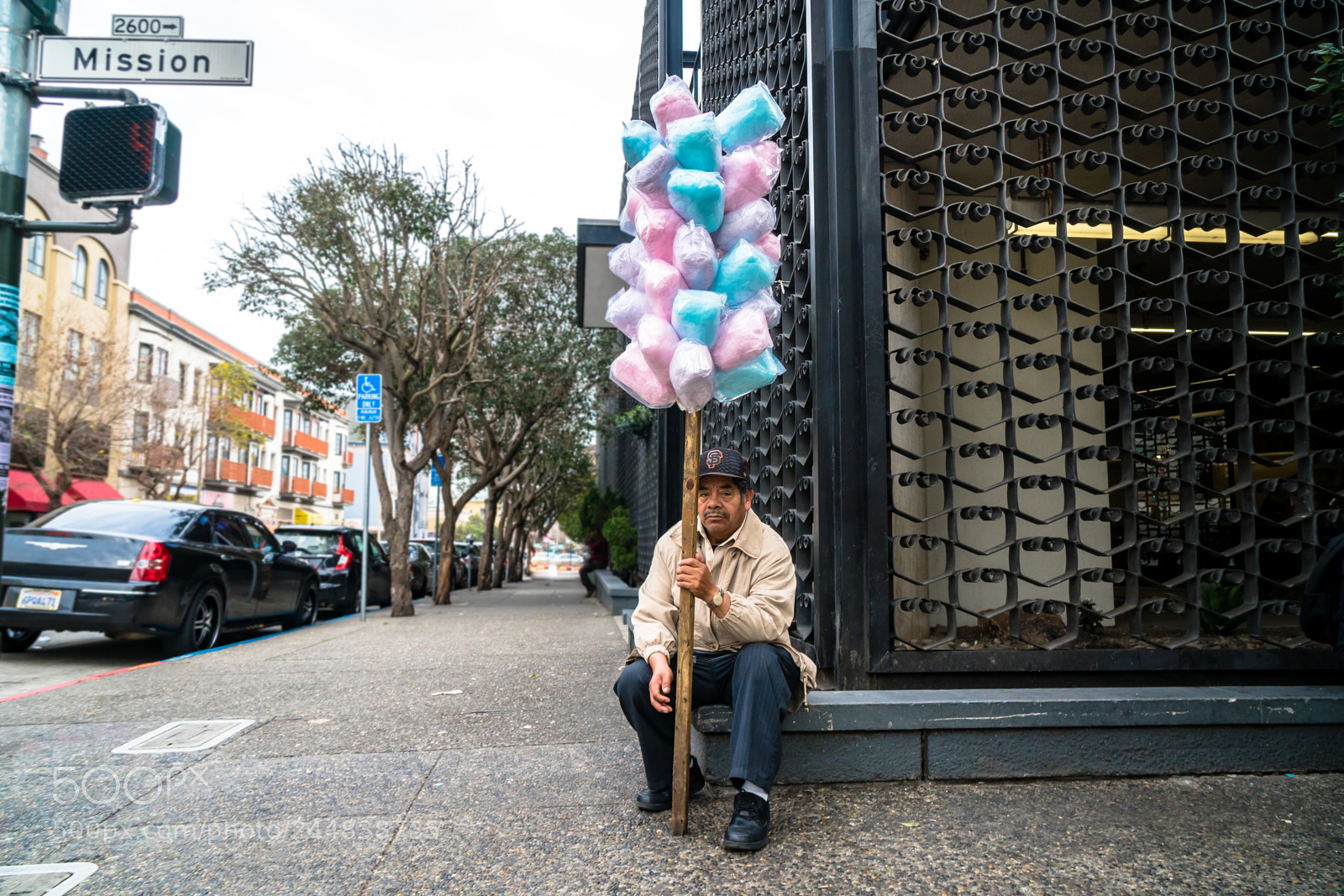 Sony a6500 sample photo. Cotton candy photography