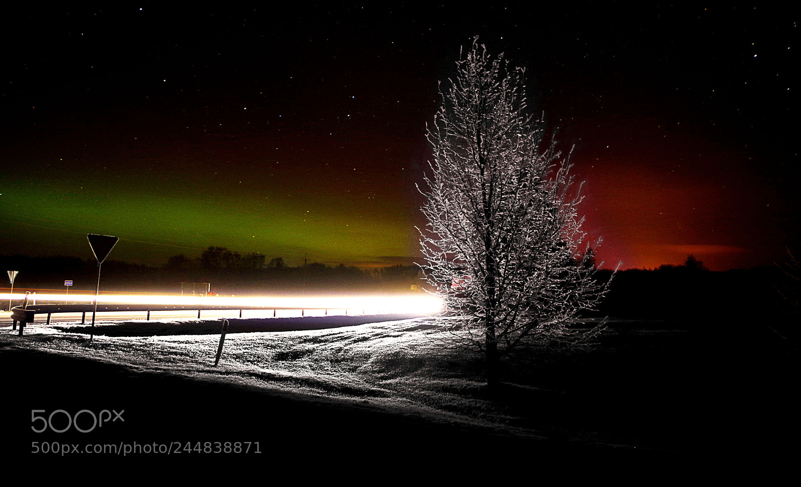 Pentax K-3 sample photo. Aurora 31.12.2015 estonia photography