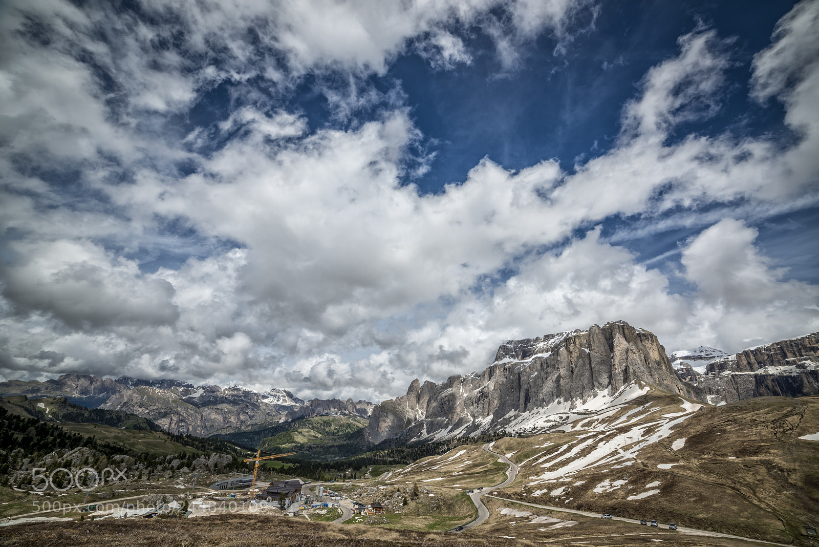 Nikon D800 sample photo. Dolomites passo sella photography