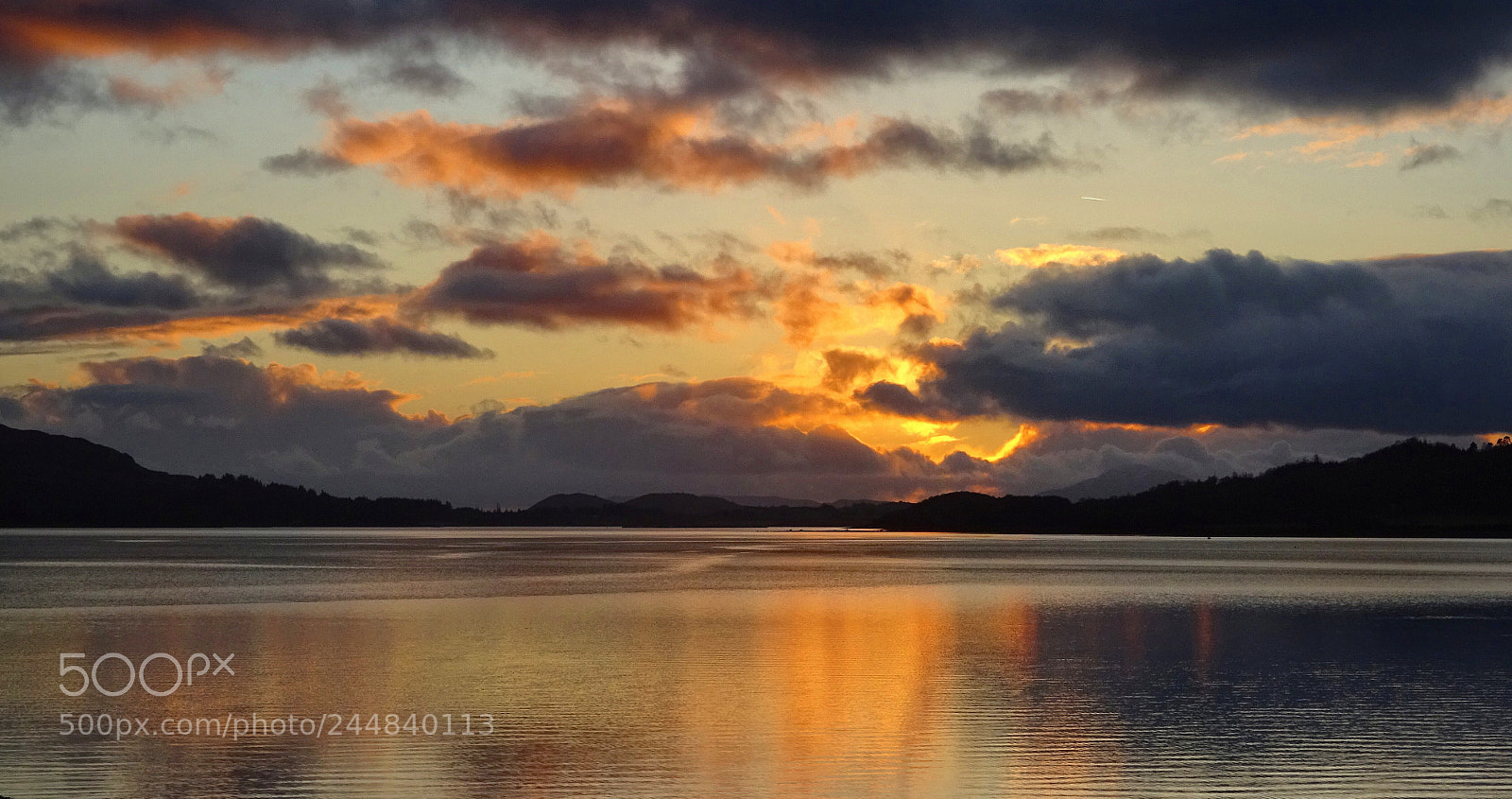 Sony Cyber-shot DSC-WX350 sample photo. Loch linnhe, scotland photography