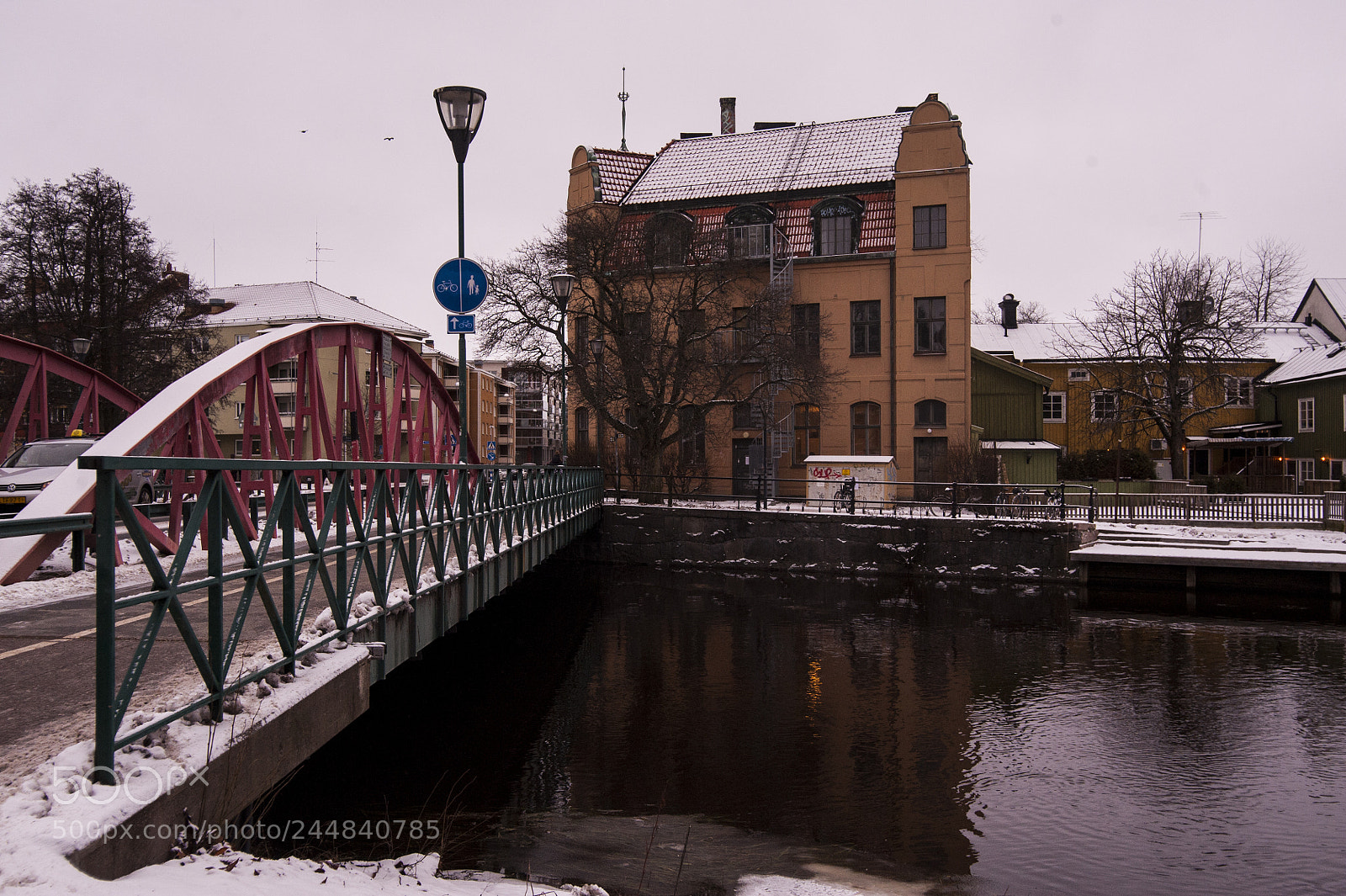 Nikon D700 sample photo. The iron bridge and photography