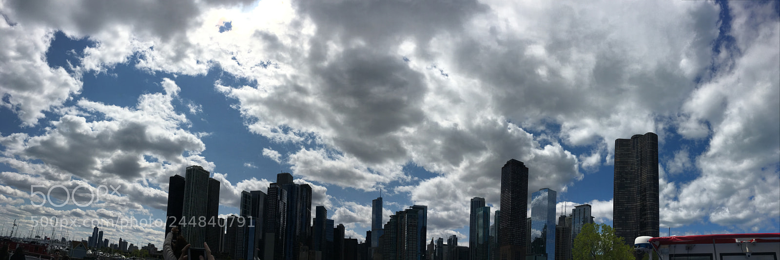 Apple iPhone 6s sample photo. Chicago skyline photography
