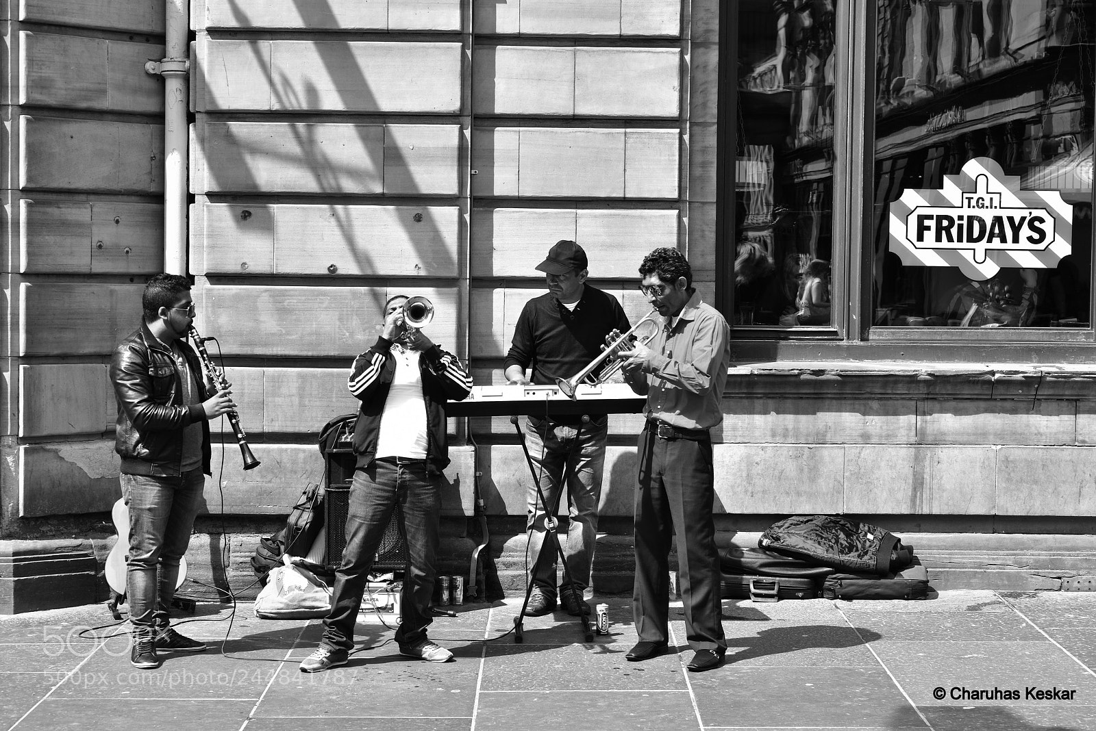 Nikon D810 sample photo. Street music photography