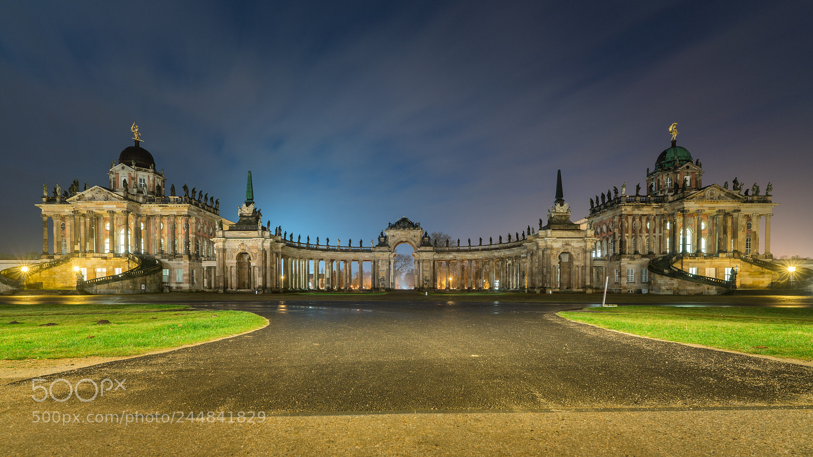 Sony a7R II sample photo. Kolonnade des neuen palais photography