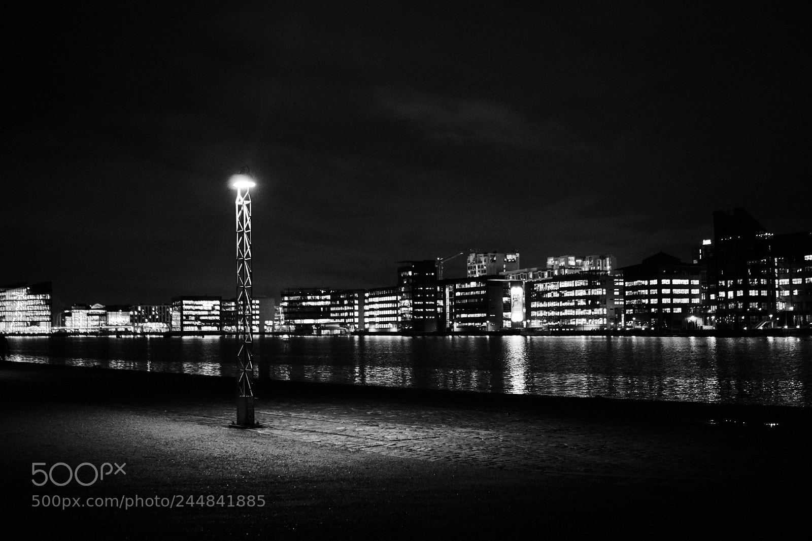 Sony a6300 sample photo. Copenhagen by night photography