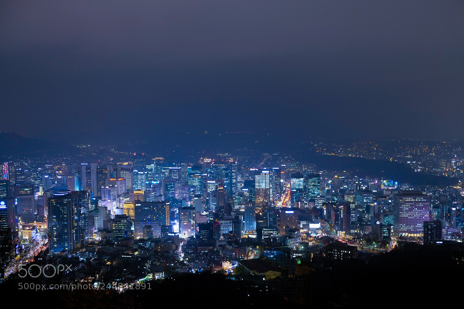 Fujifilm X-T20 sample photo. Seoul at night photography