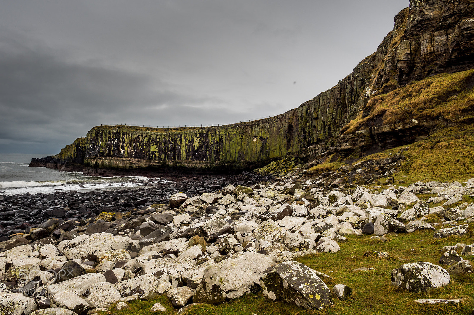 Sony SLT-A68 sample photo. Dunstanburgh coast photography