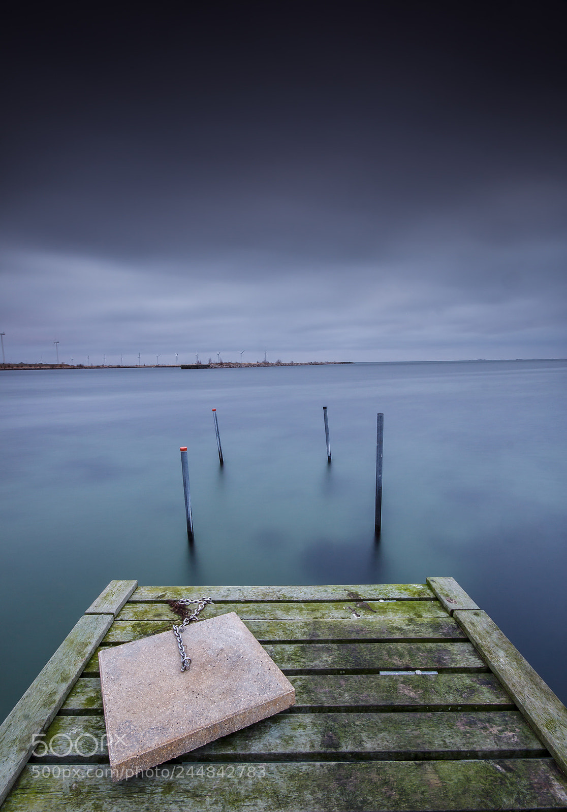 Canon EOS 50D sample photo. Rain at docks photography