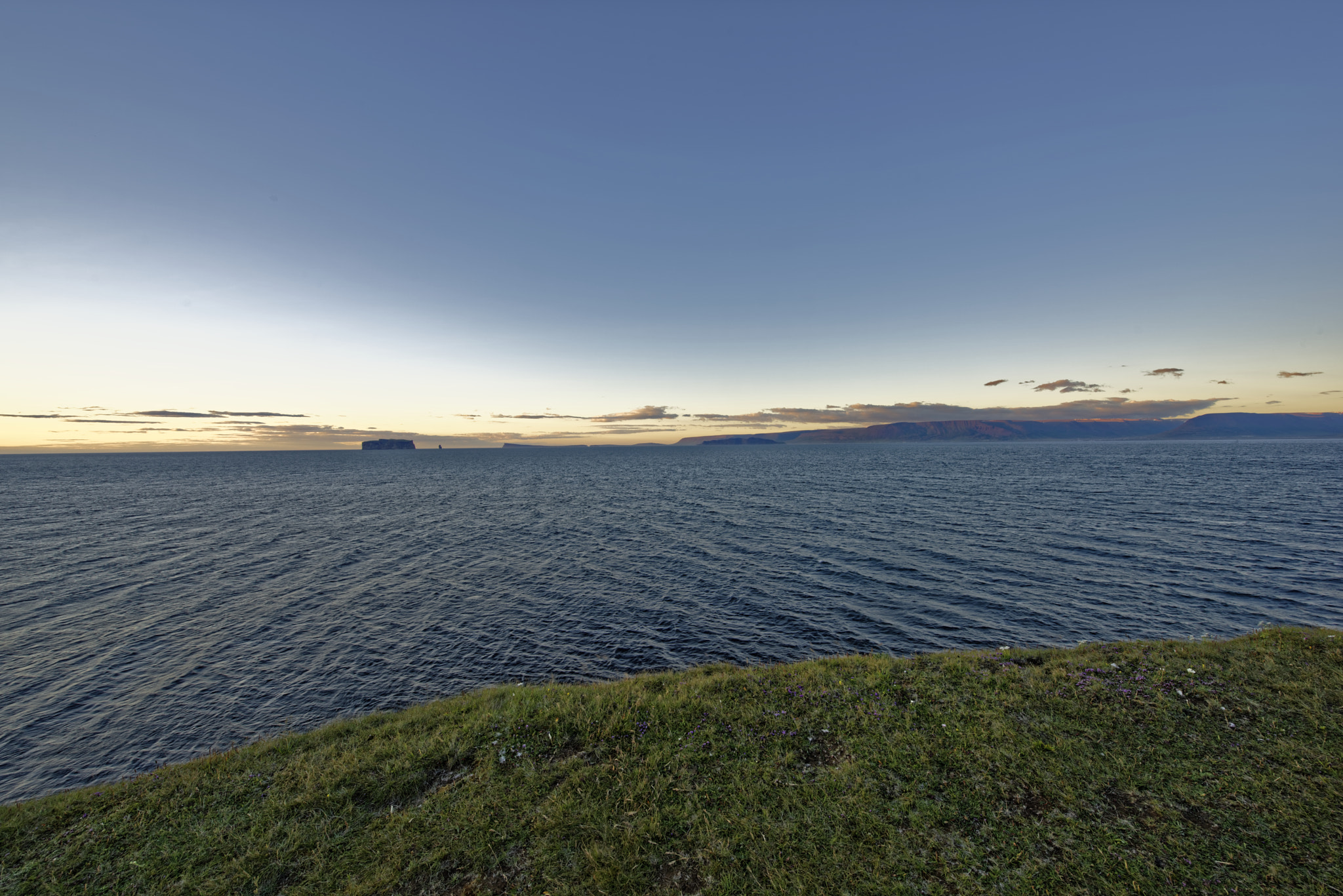 Nikon AF-S Nikkor 14-24mm F2.8G ED sample photo. Imposing drangey island off the coast of iceland. photography