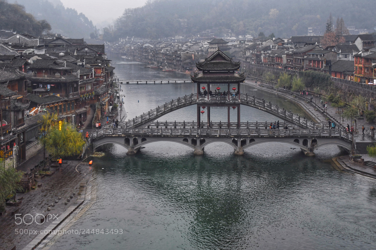 Nikon D500 sample photo. Fenghuang old city photography