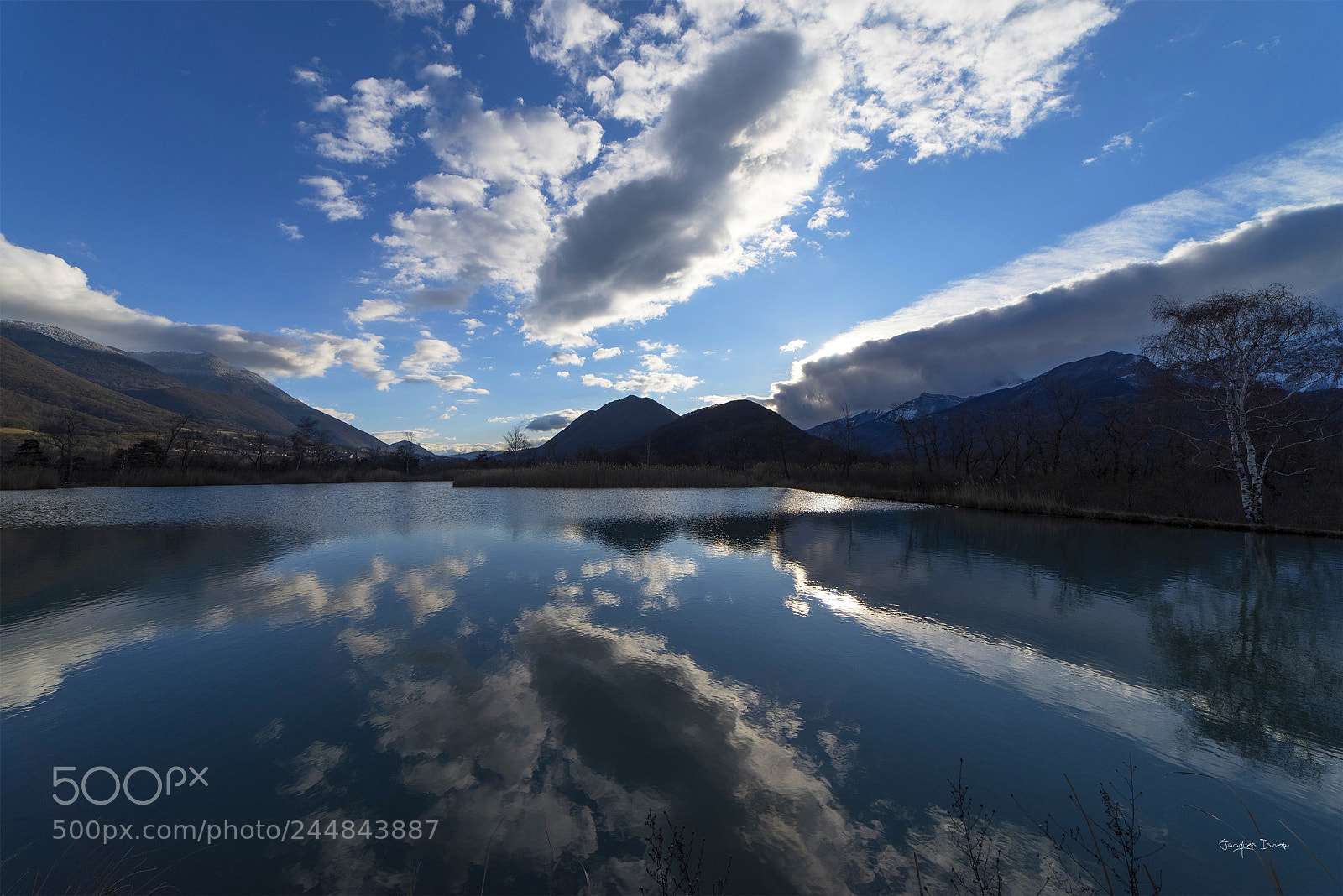 Pentax K-1 sample photo. L'étang photography