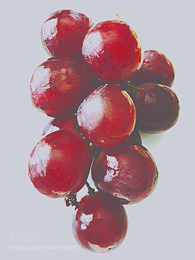 Apple iPhone 8 Plus sample photo. Grapes photography