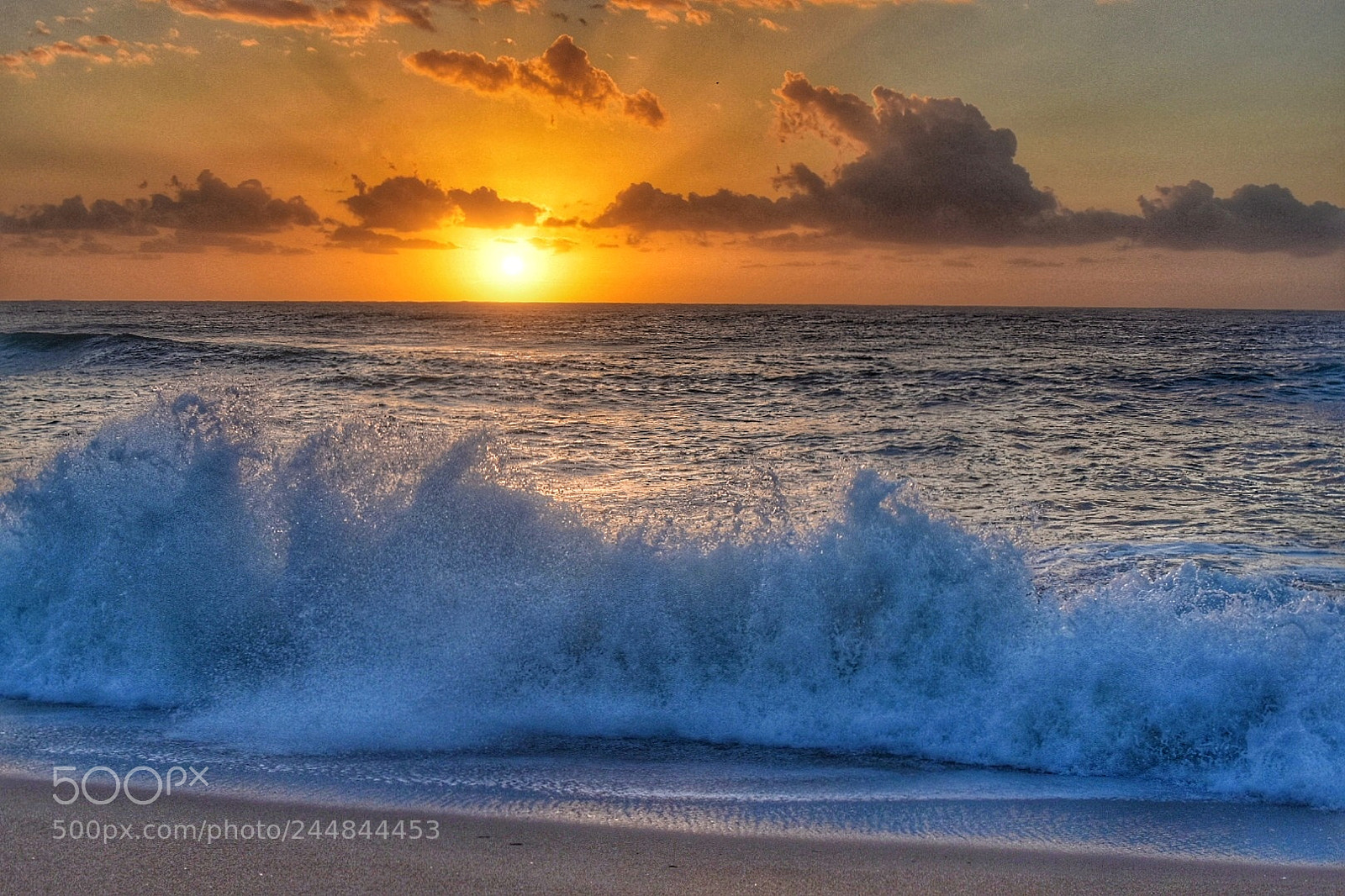 Nikon D7200 sample photo. Sunrise over the ocean photography