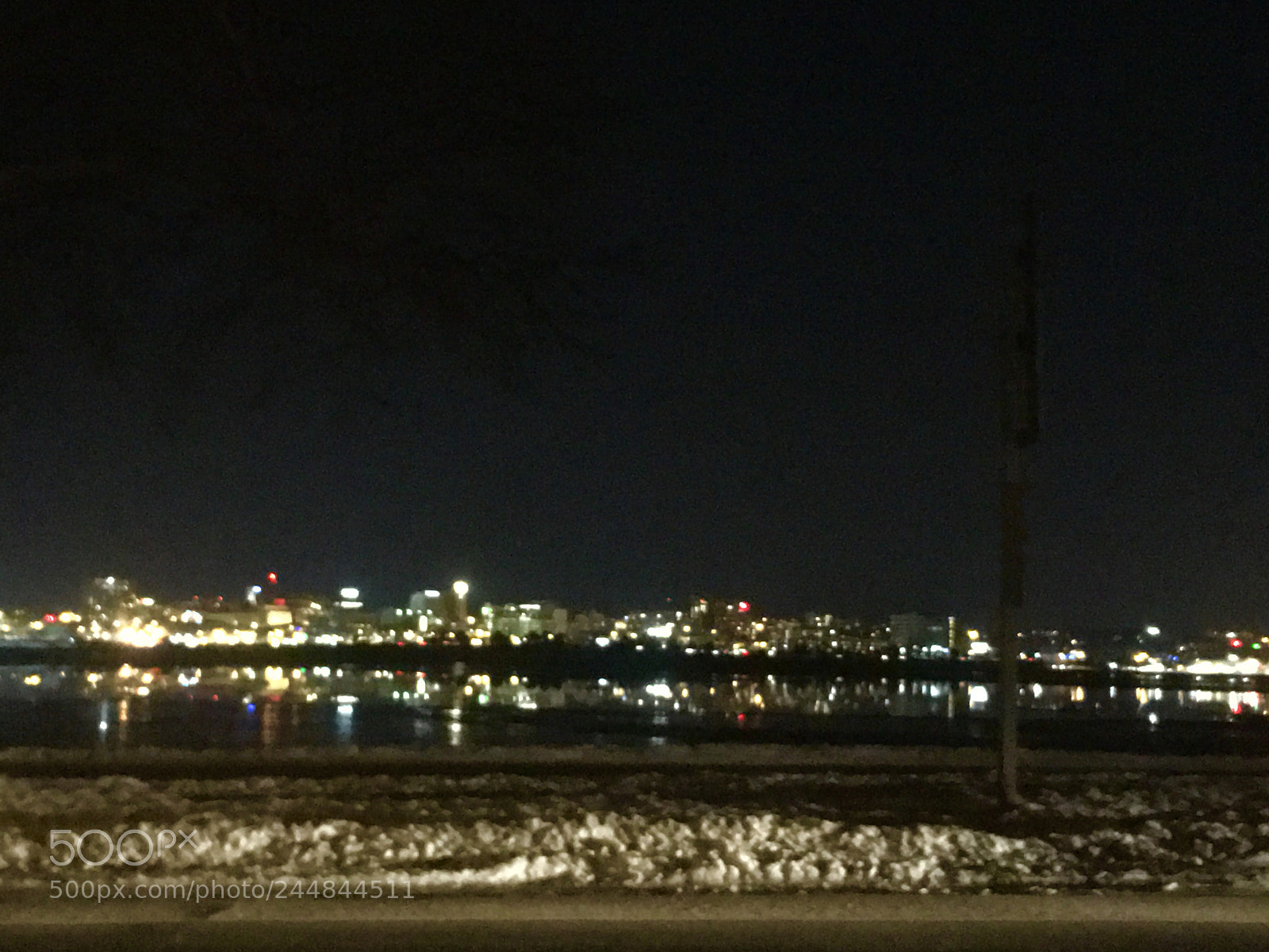 Apple iPhone 6s Plus sample photo. Night city ... photography