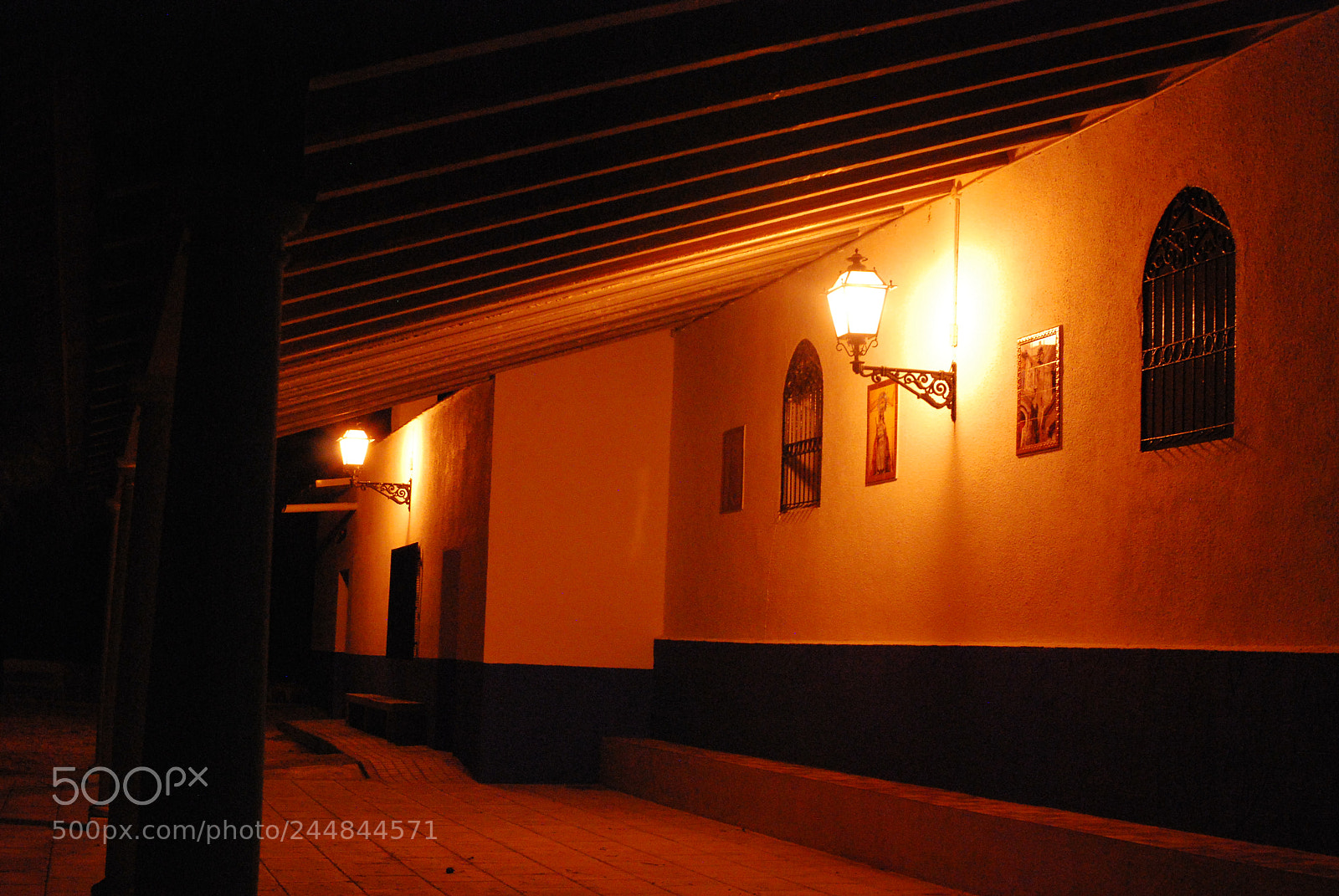 Nikon D60 sample photo. De noche photography
