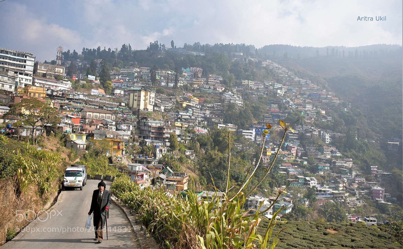 Nikon D500 sample photo. Kurseong town on a photography