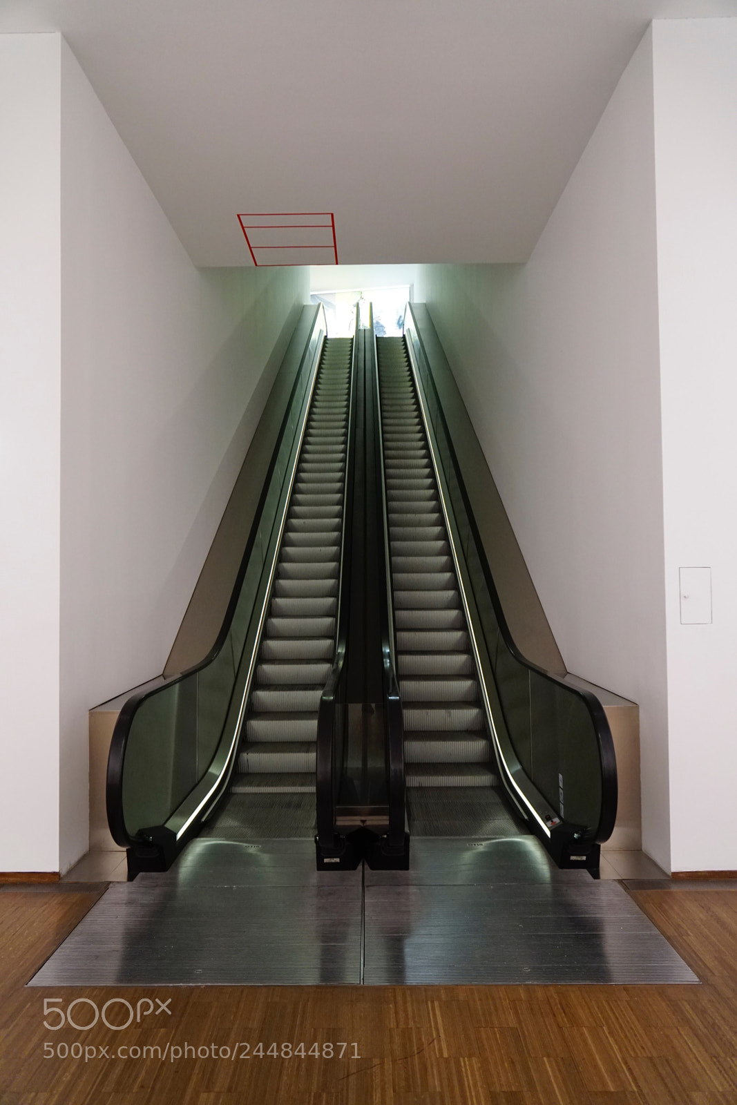 Sony a6300 sample photo. Escalator photography