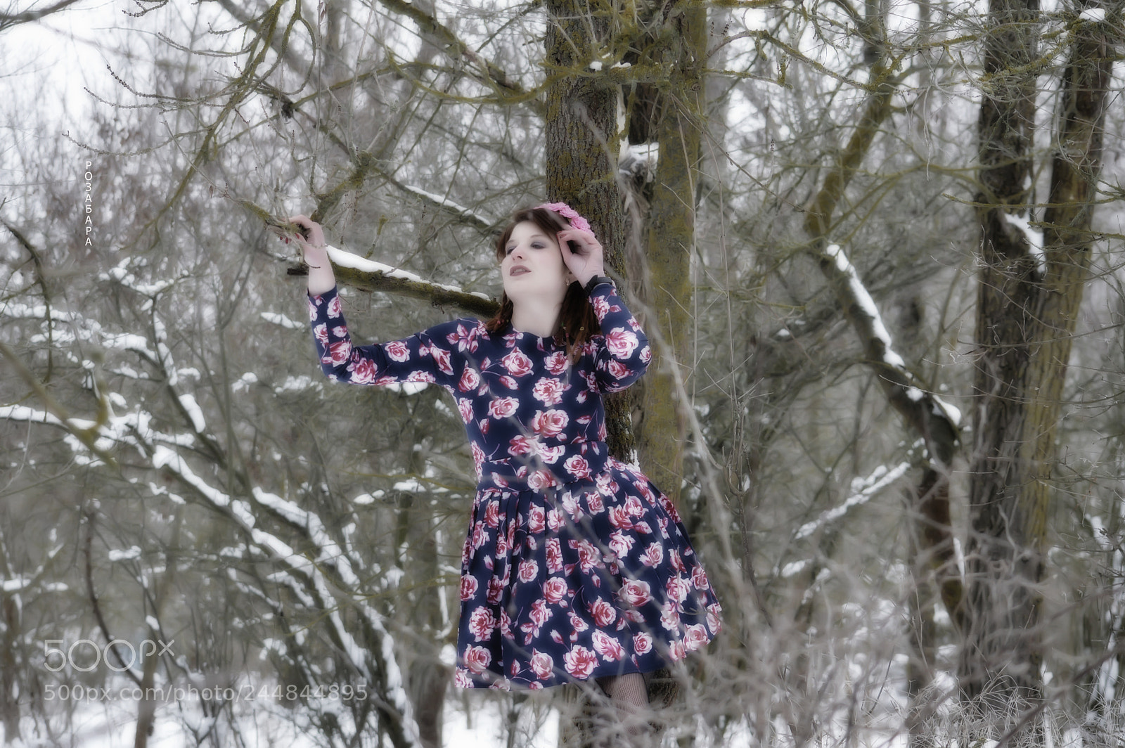 Nikon D3200 sample photo. Мари зимнее настроение photography