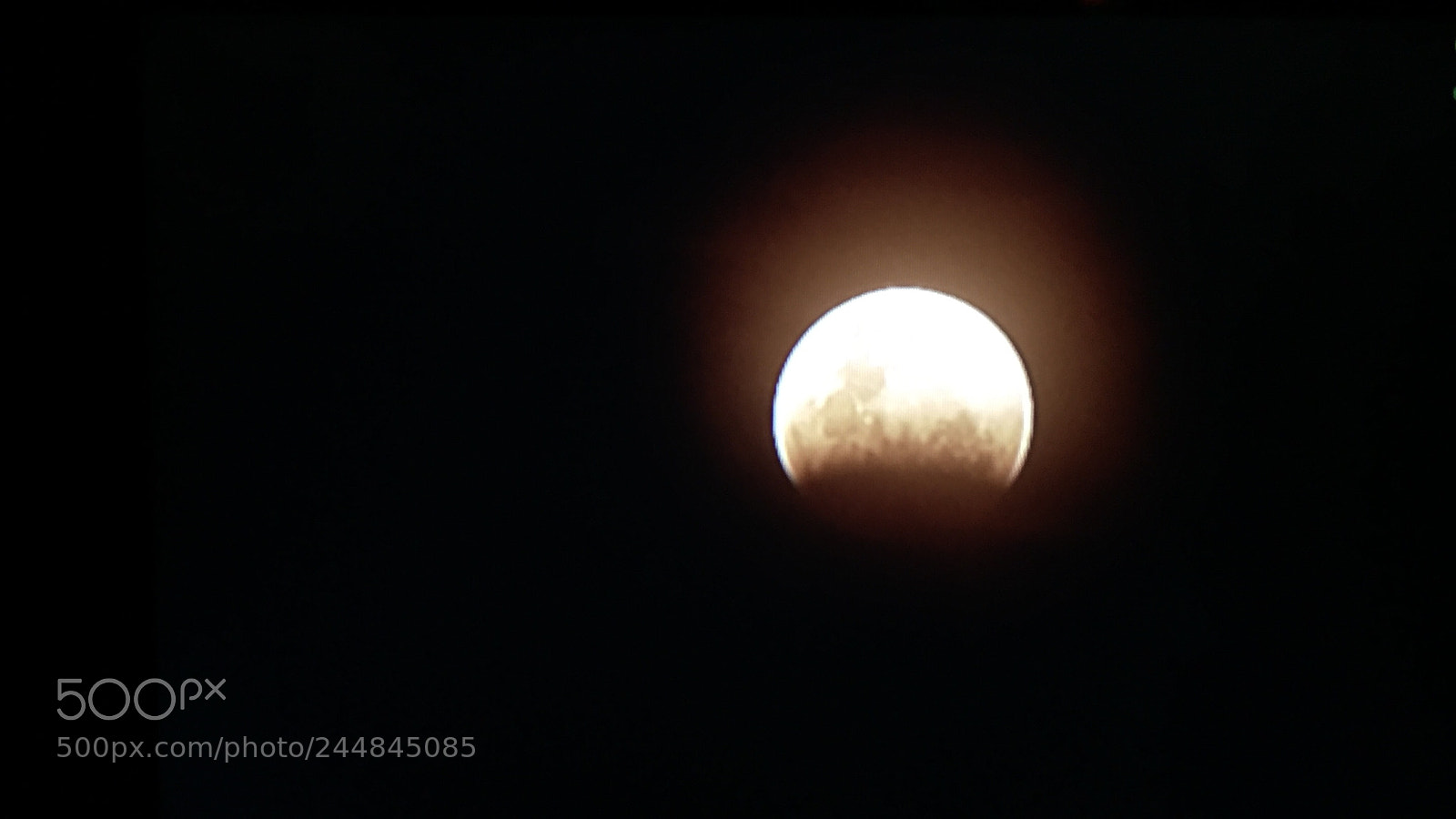 Apple iPhone 6 sample photo. Super blood moon indonesia photography