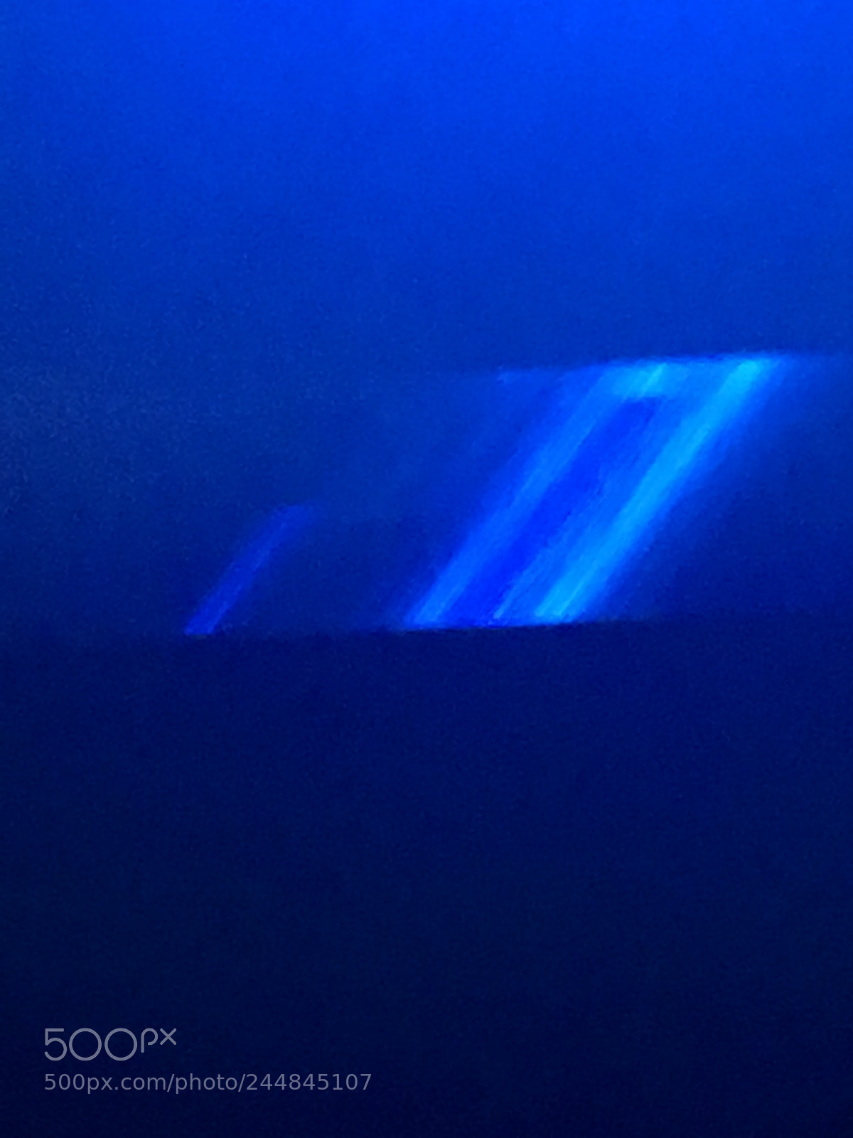 Apple iPhone 6s Plus sample photo. Lit blue photography