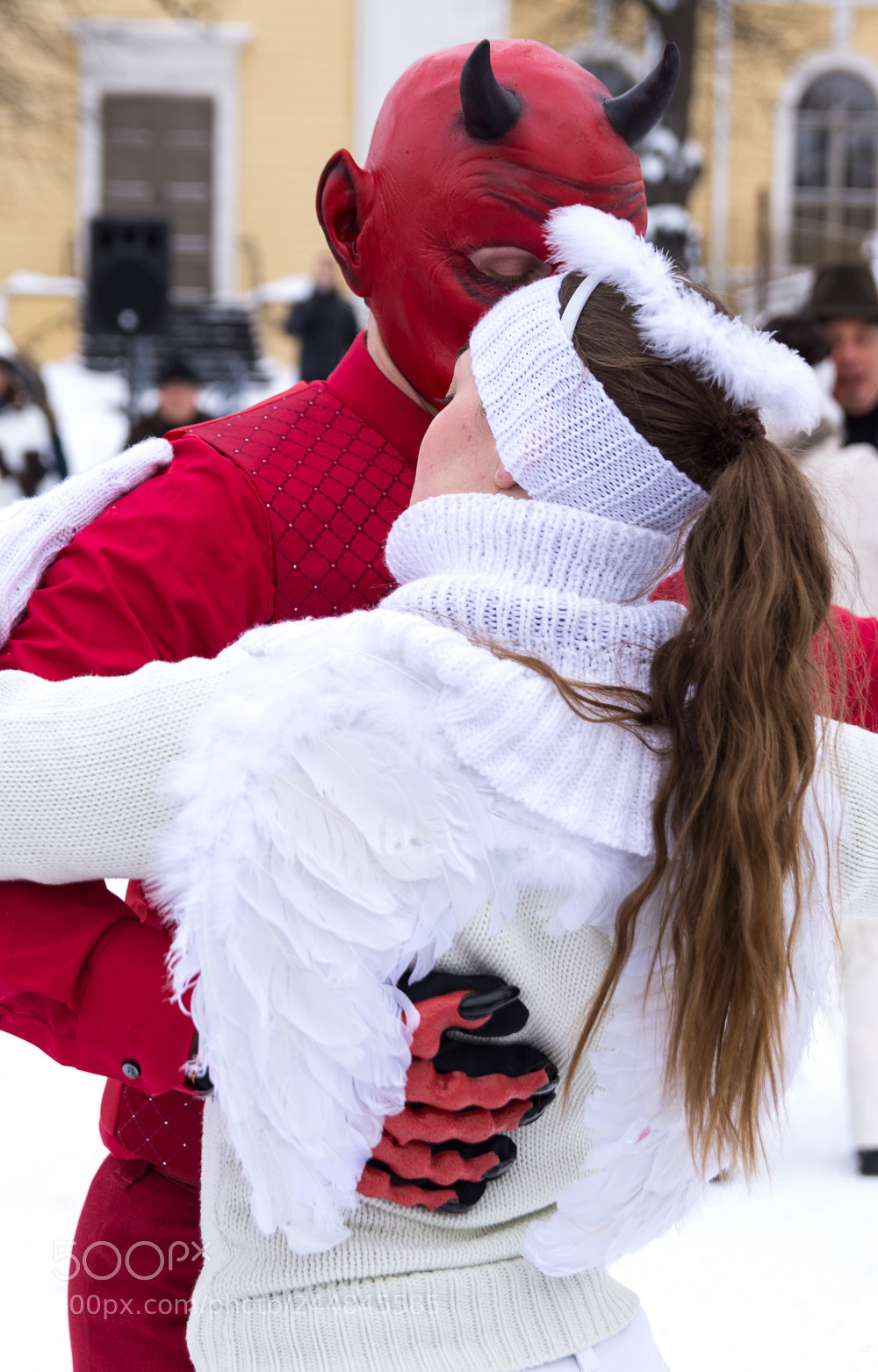 Nikon D7200 sample photo. Angel and devil dancing photography