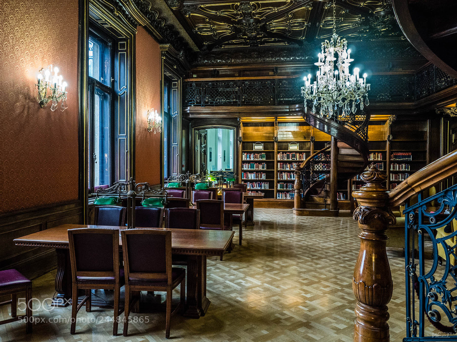 Olympus OM-D E-M5 II sample photo. Reading hall photography
