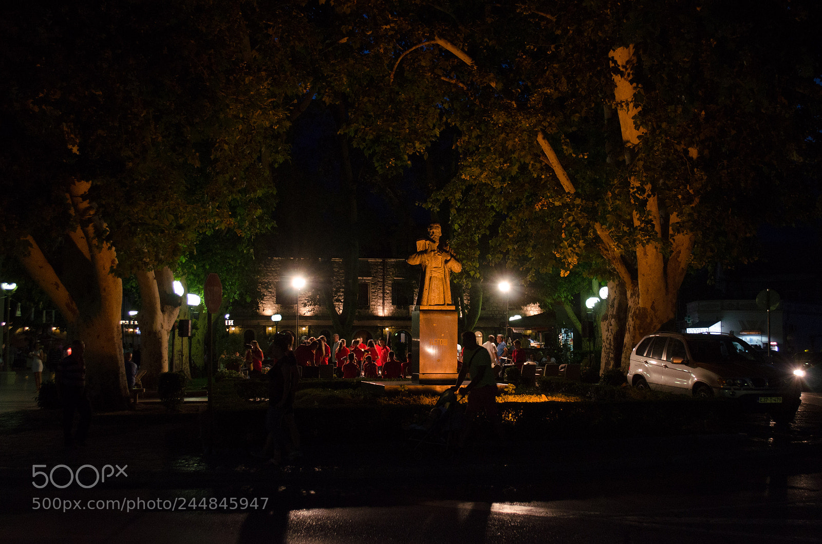 Nikon D5100 sample photo. Njegos medju turistima photography