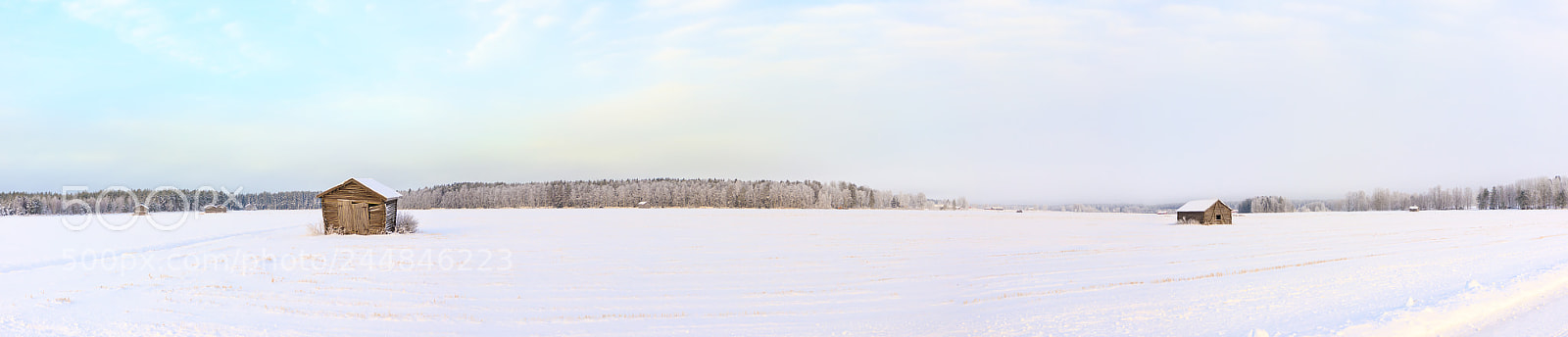 Canon EOS M5 sample photo. Winter fields. photography