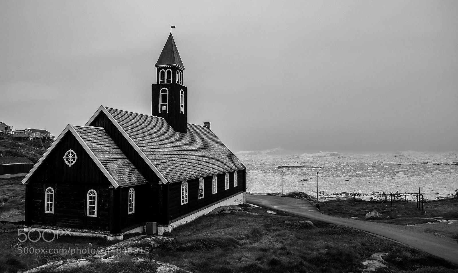 Nikon D80 sample photo. A church at the photography