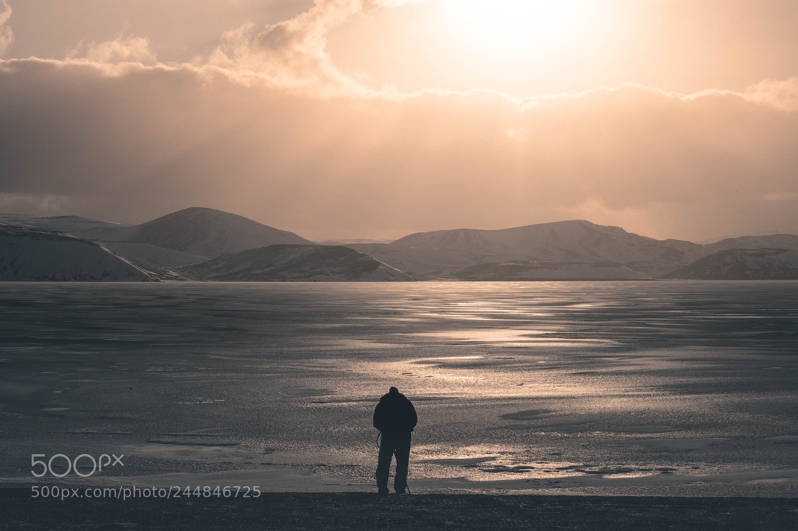 Fujifilm X-T2 sample photo. Over frozen water photography