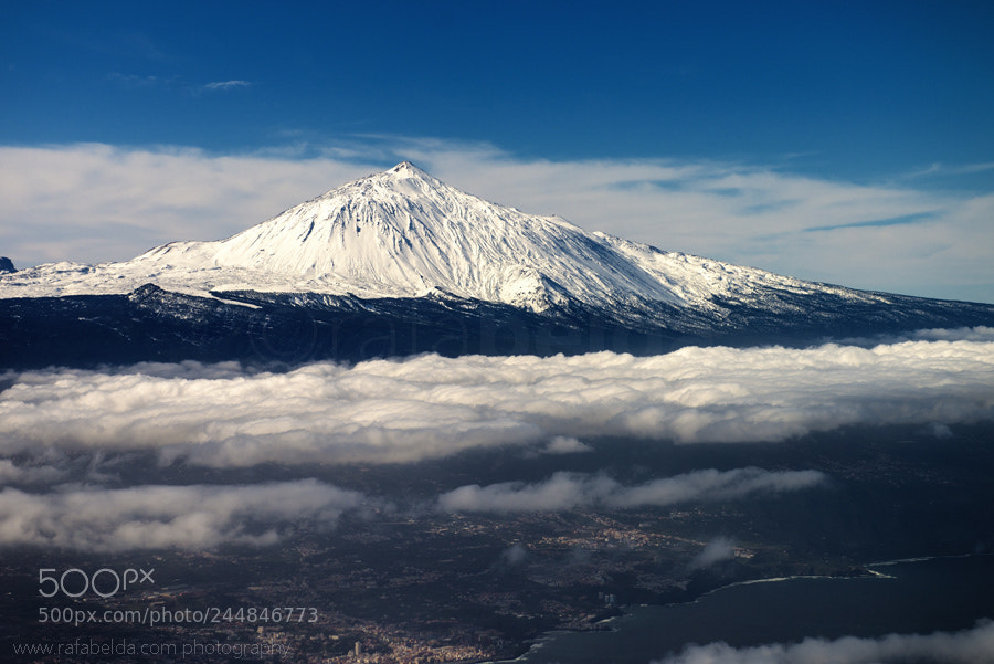 Nikon D800 sample photo. Teide volcano photography