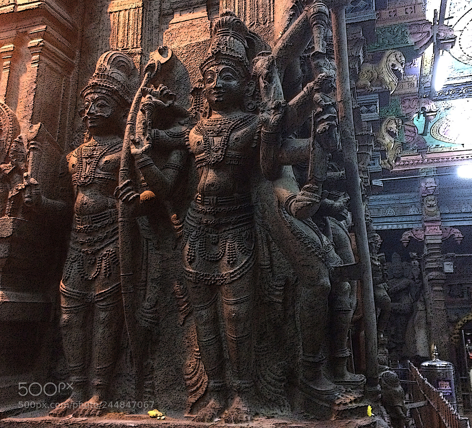 Apple iPhone 5s sample photo. An ancient hindu temple photography