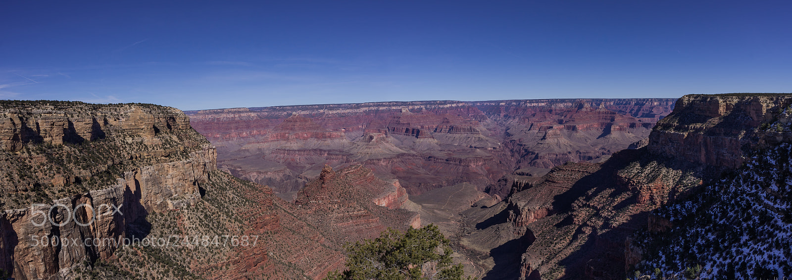 Pentax K-5 sample photo. South rim panorama photography
