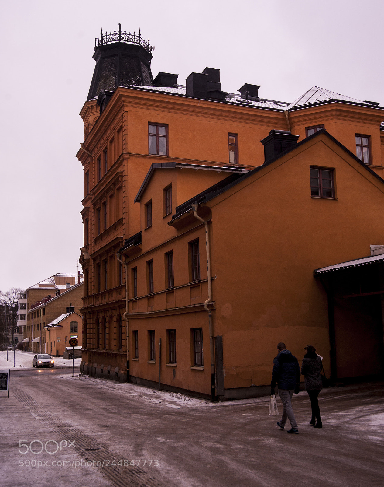 Nikon D700 sample photo. The red house at photography