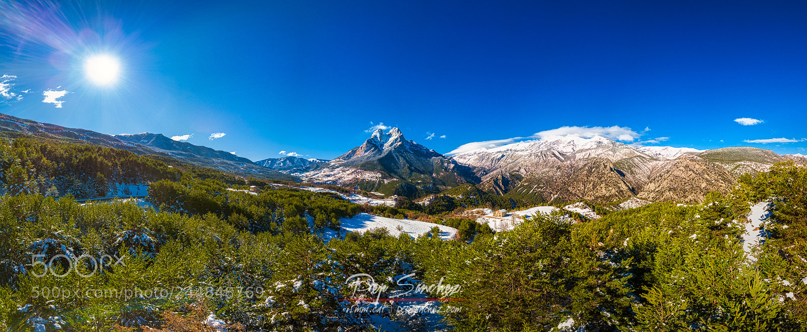 DJI FC220 sample photo. Pedraforca photography
