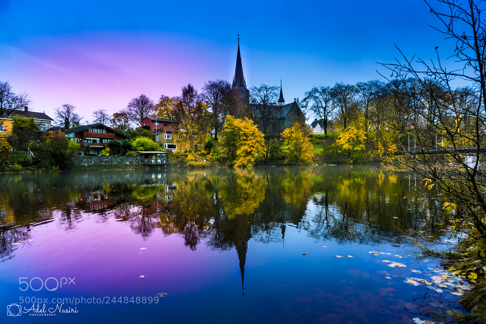 Nikon D800 sample photo. Ila church trondheim photography